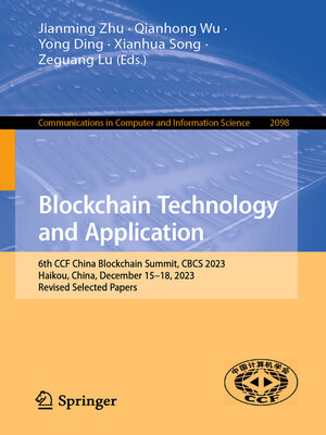 cover image of Blockchain Technology and Application